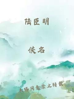 陆臣明
